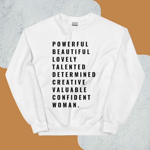 Mujer Virtuosa Sweatshirt Proverbios 31:10 – Sheila Romero